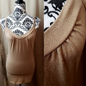 Golden Champagne colored tank